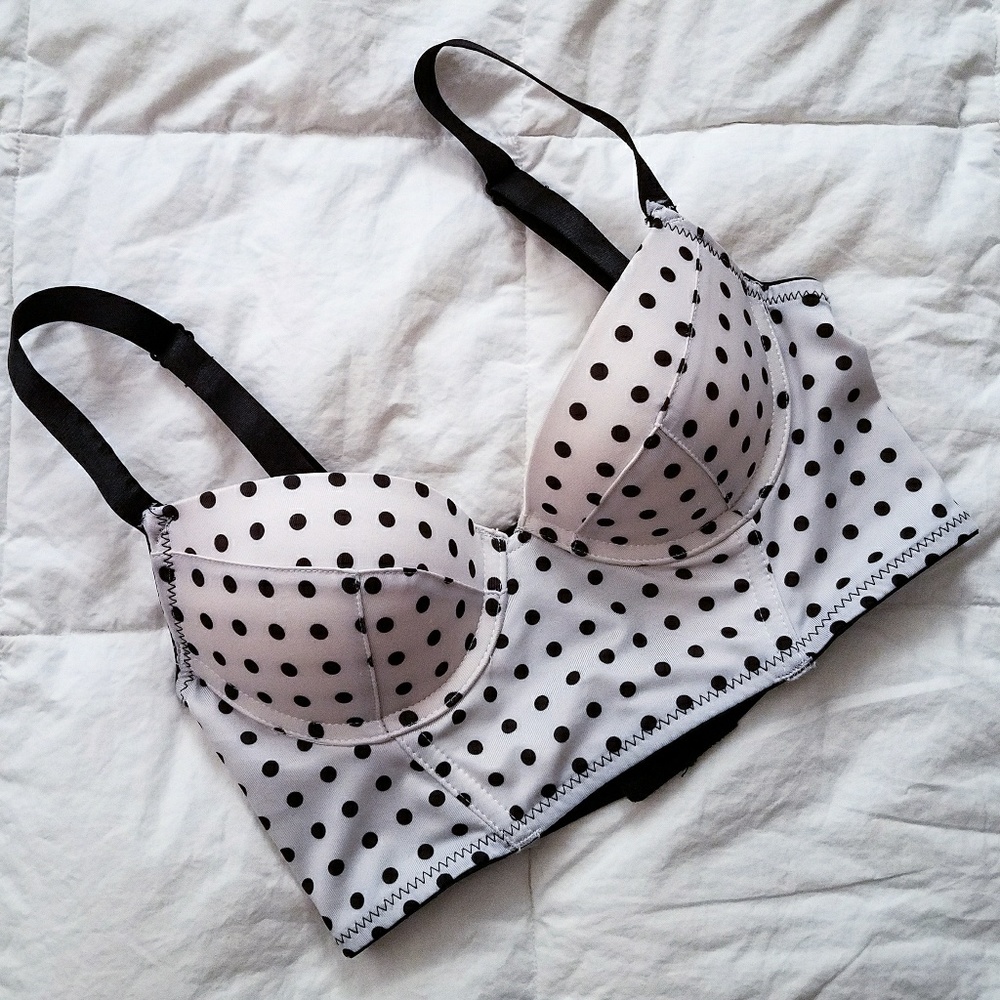 Polka dot Bra